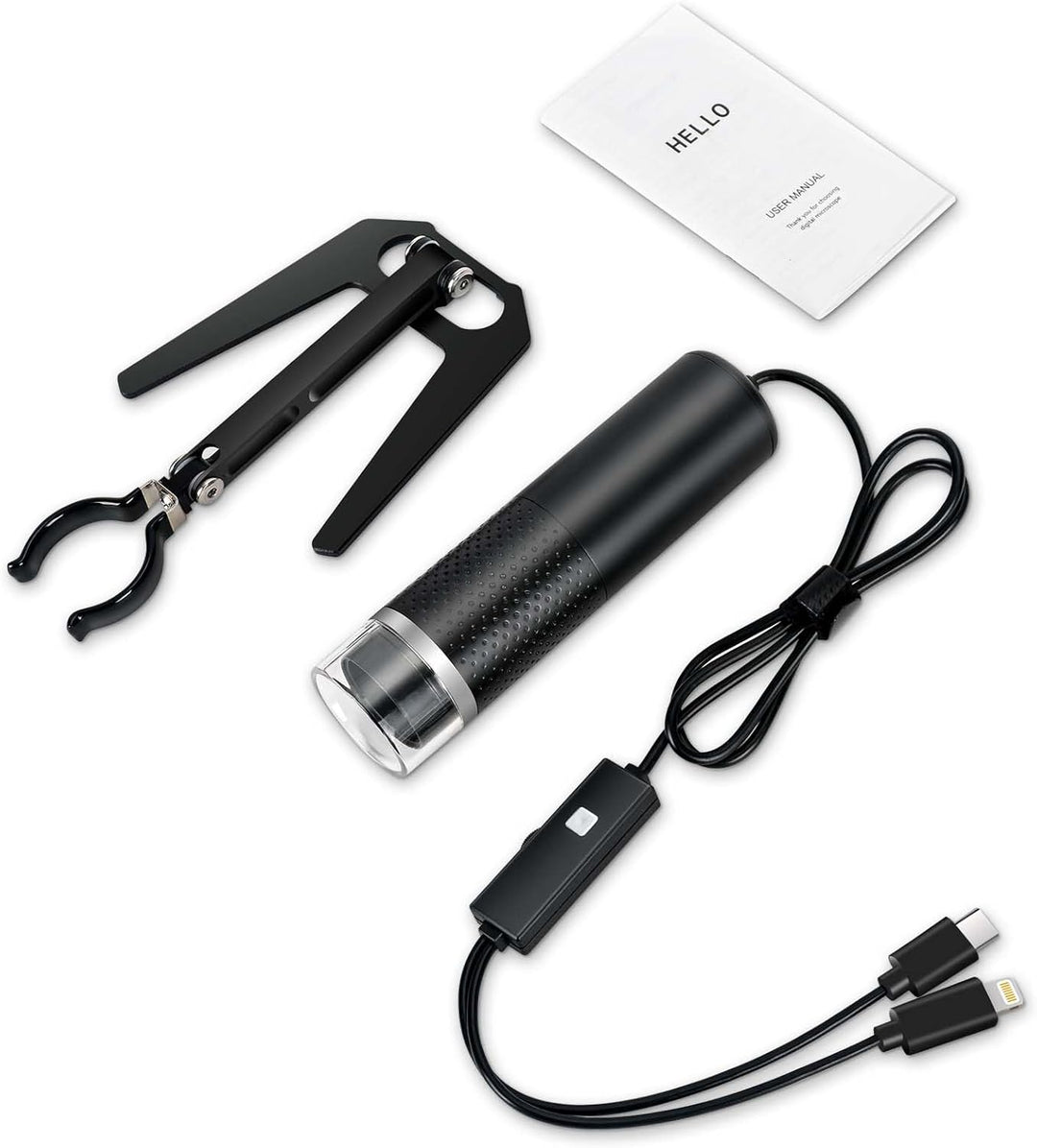 USB Digital Mikroskop Kompatibel mit iOS und Android Geräten, 1920x1440P HD tragbare Mikroskop Kamer