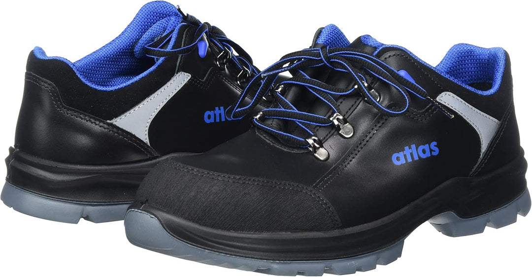 Atlas Halbschuh S3 XP 435 schwarz XP S3 40 EU Schwarz Blau, 40 EU Schwarz Blau