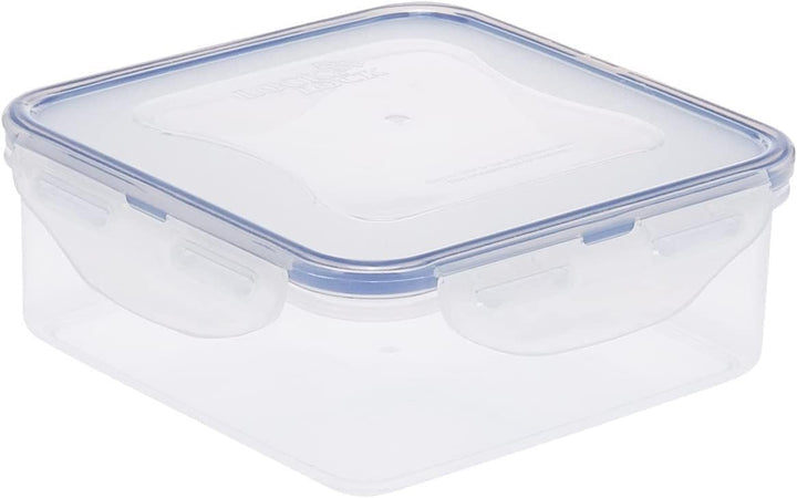 Lock & Lock HPL823 Frischhaltebox, quadratisch, 870 ml, 6 Stück