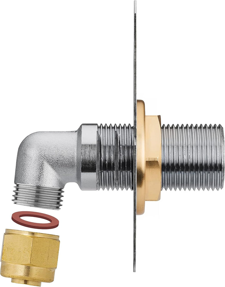 FIXSYSTEM Duale PER Druckplatte (Schraubverschluss) Ø 16 mm für Dusche/Badewanne PER à compression -