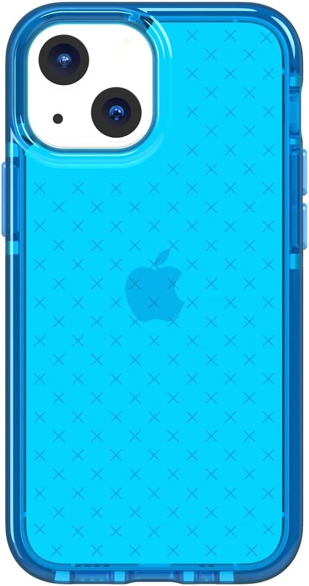 tech21 Evo Check Schutzhülle für iPhone 13 Mini – Schutzhülle mit 5,8 m langem Fallschutz blau iPhon