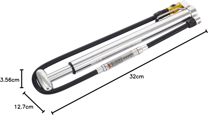Lezyne Pumpe Micro Floor Drive HPG Road-Standpumpe mit 160psi/11 bar silber, silber