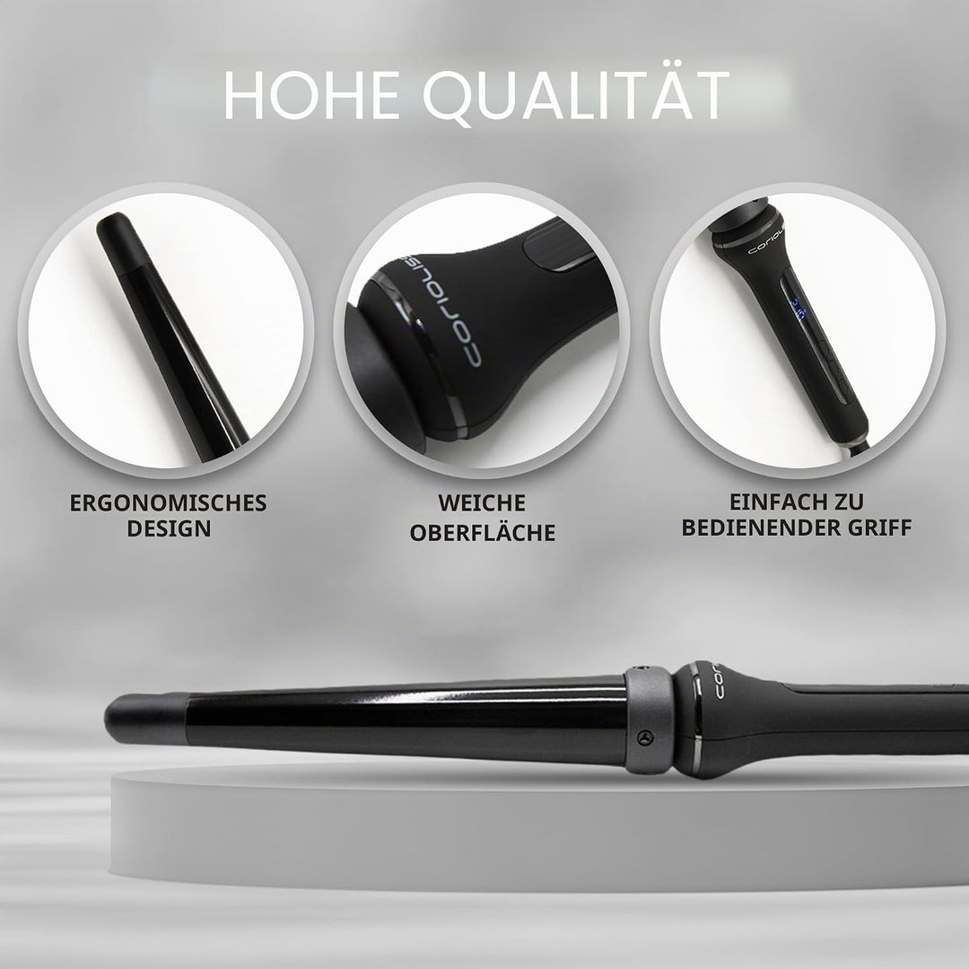 CORIOLISS | Glamour Wand | Lockenstab für Frauen | Haarkräusler für langes und kurzes Haar | Profess