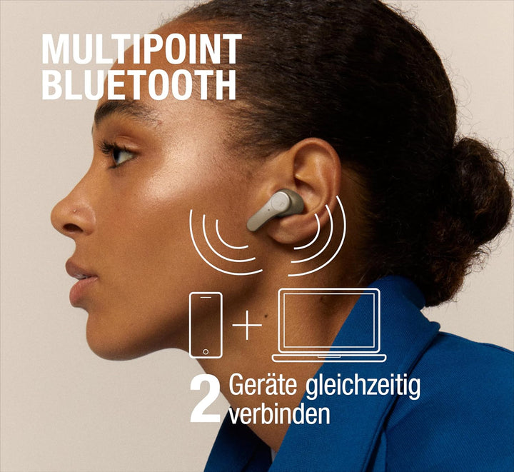 Fresh 'n Rebel Twins Rise, kabellose In-Ear-Bluetooth-Kopfhörer mit Geräuschunterdrückung, Ambient M