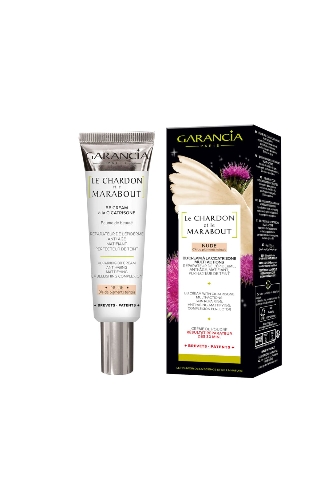 GARANCIA Gesichtsbehandlung vor Ort 1er Pack (1x 30 ml) Garancia Distel und Marabout Nude, 30 ml, Ga