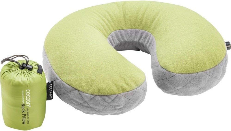 Cocoon Nackenkissen U-Shaped Neck Pillow - 38x27x11cm Wasabi Green/Grey - 3d 3D, Wasabi Green/Grey -