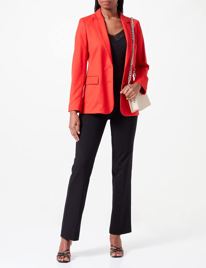 HUGO Damen Akrida Lässiger Blazer 32 Medium Red613, 32 Medium Red613