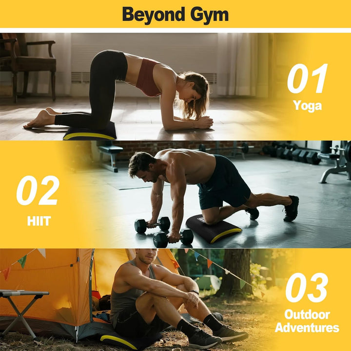 POWER GUIDANCE, Bauchmuskel-Matte，Ab Übung Matte Core Trainer，Sit-Up-Pad Bauch- und Rumpftrainer-Mat