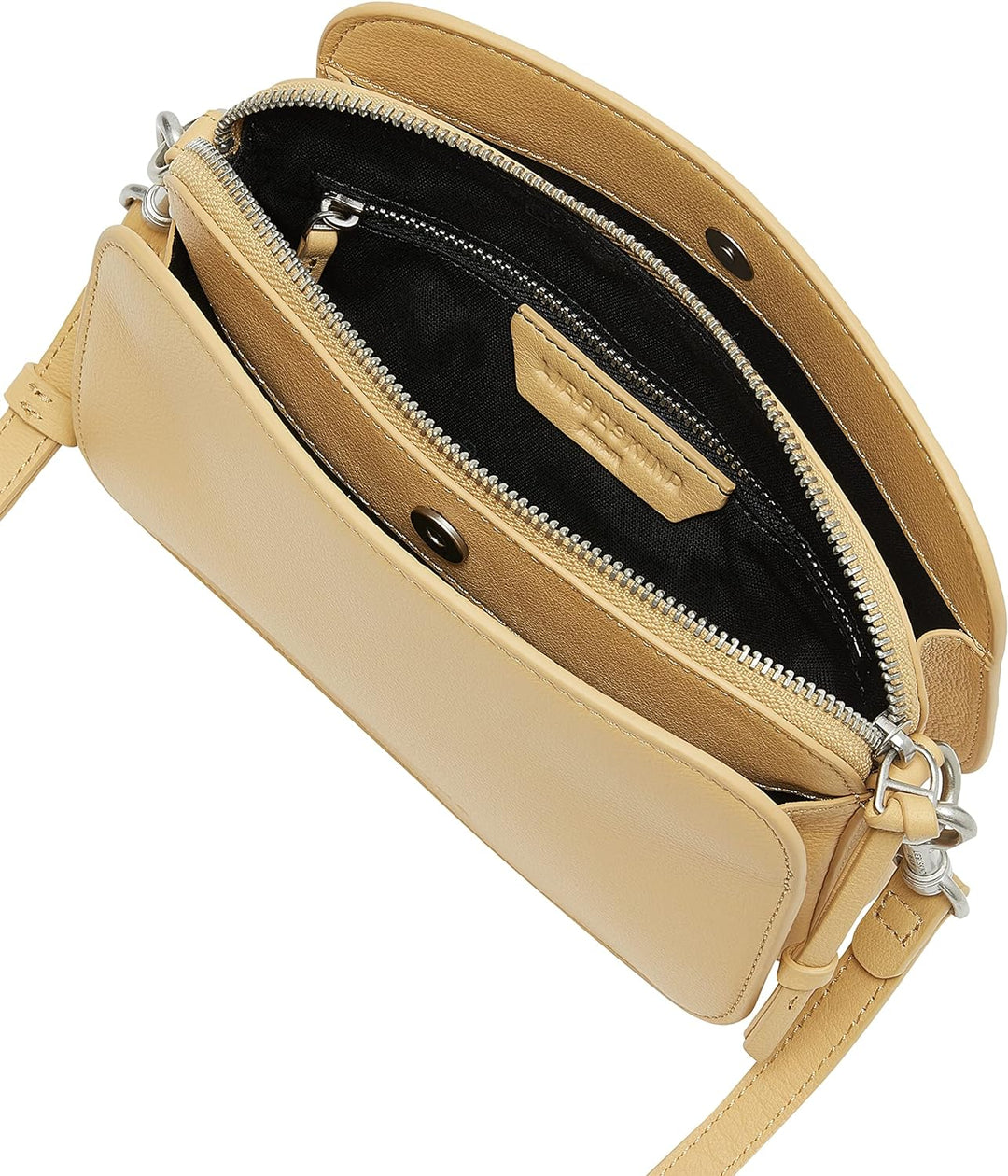 Liebeskind Damen Harris Luka Crossbody S Champagne, Champagne