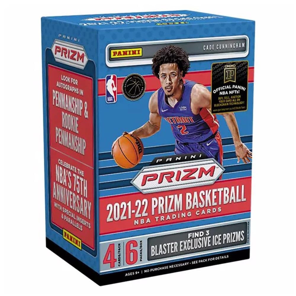 Panini 2021/22 Prizm NBA Basketball Blaster Box