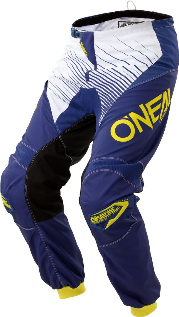 0108-527 - Oneal Element 2018 Racewear Youth Motocross Pants 28 Blue Yellow (16/18)