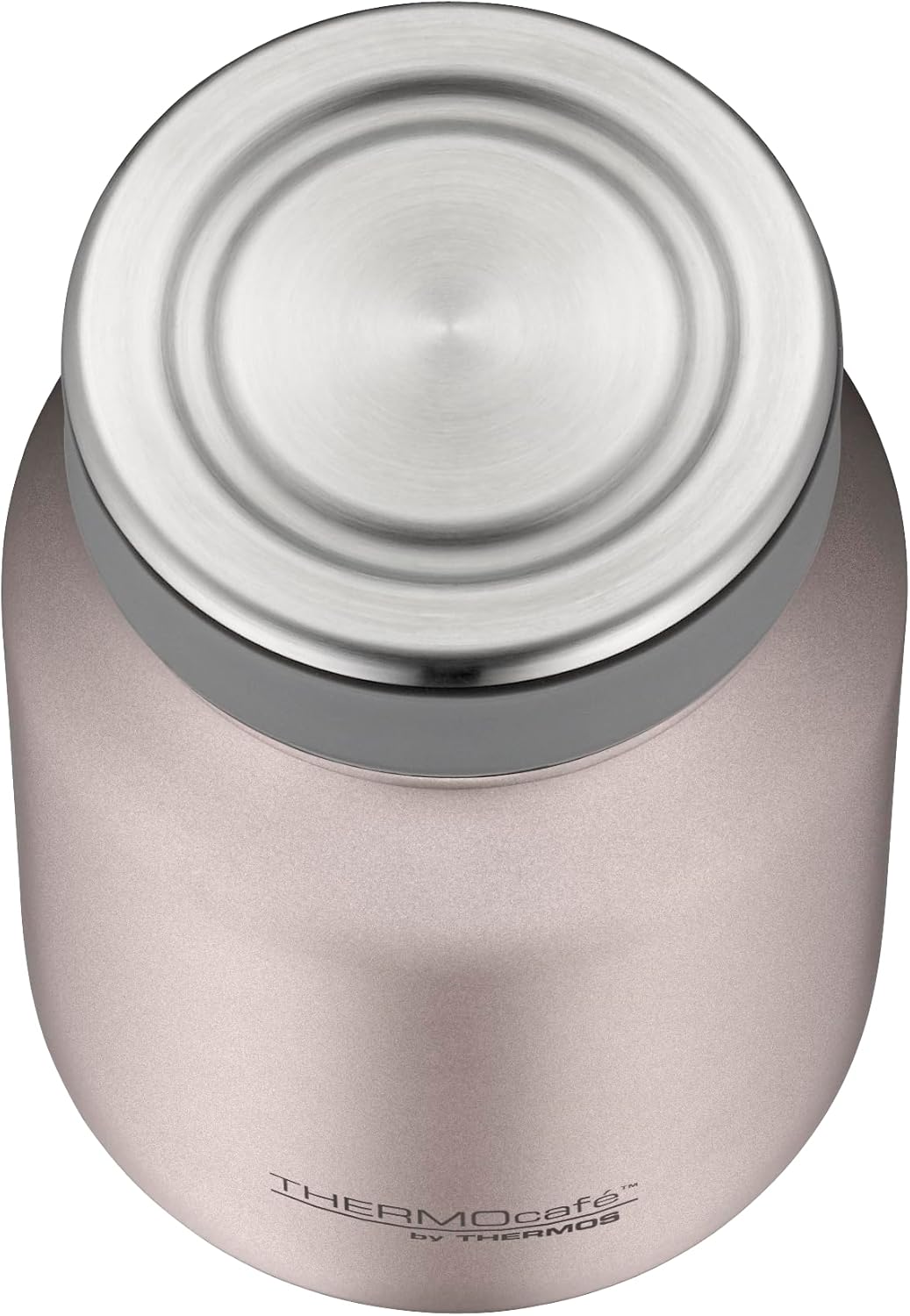 THERMOcafé Thermobehälter für Essen 0,50 l, 9 h heiss, rose mat | 14 h kalt, auslaufsicher, Edelstah
