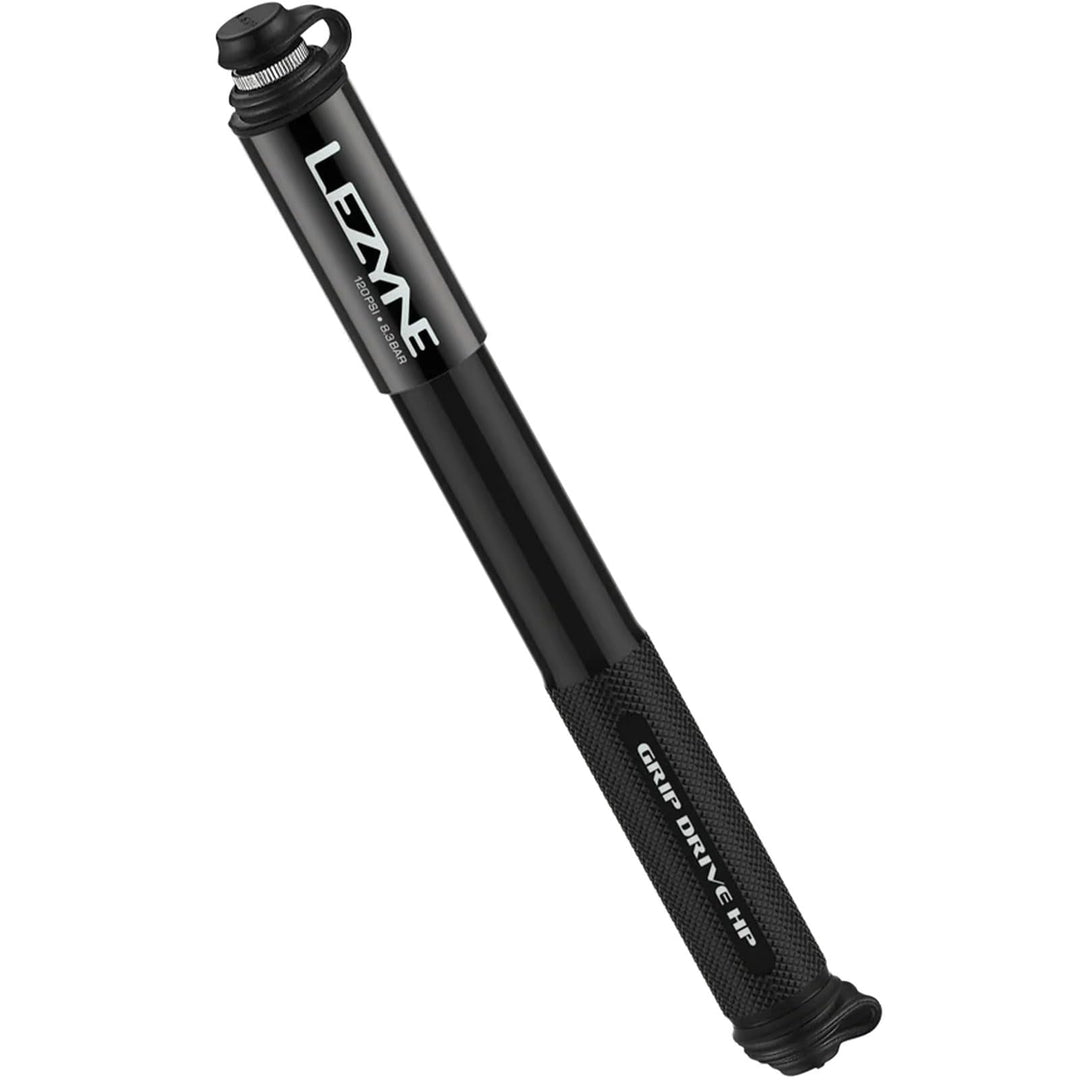 Lezyne Unisex-Adult Grip Drive Hp Minipumpe M 230mm Schwarz, M 230mm Schwarz
