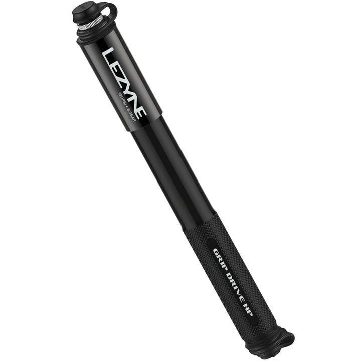 Lezyne Unisex-Adult Grip Drive Hp Minipumpe M 230mm Schwarz, M 230mm Schwarz