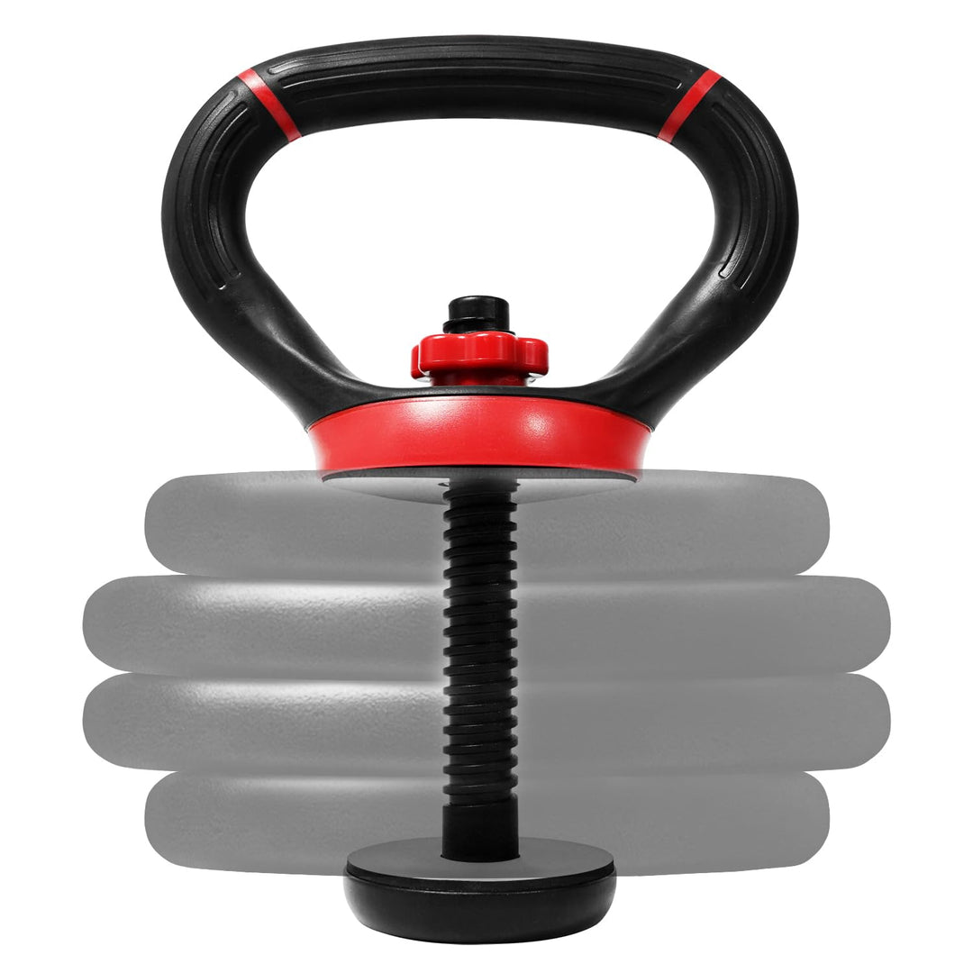Yes4All Verstellbarer Kugelhantel-Griff/Kraft-Kugelhantel für Heim-Fitnessstudio, Krafttraining und