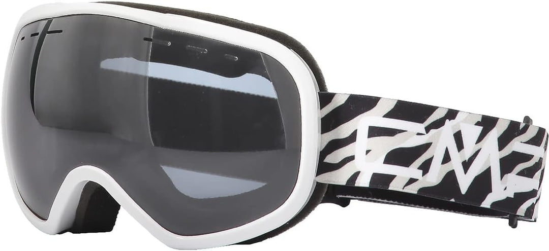 CMP Unisex Serenity Ski Goggles Ski Goggles S Weiss Schwarz, S Weiss Schwarz