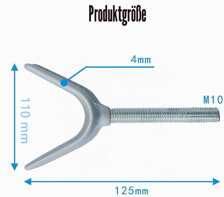 Y-förmiger Adapter Für Babygitter, Y Spindel zur Befestigung,Kindergitter and Treppengeländern,Erwei