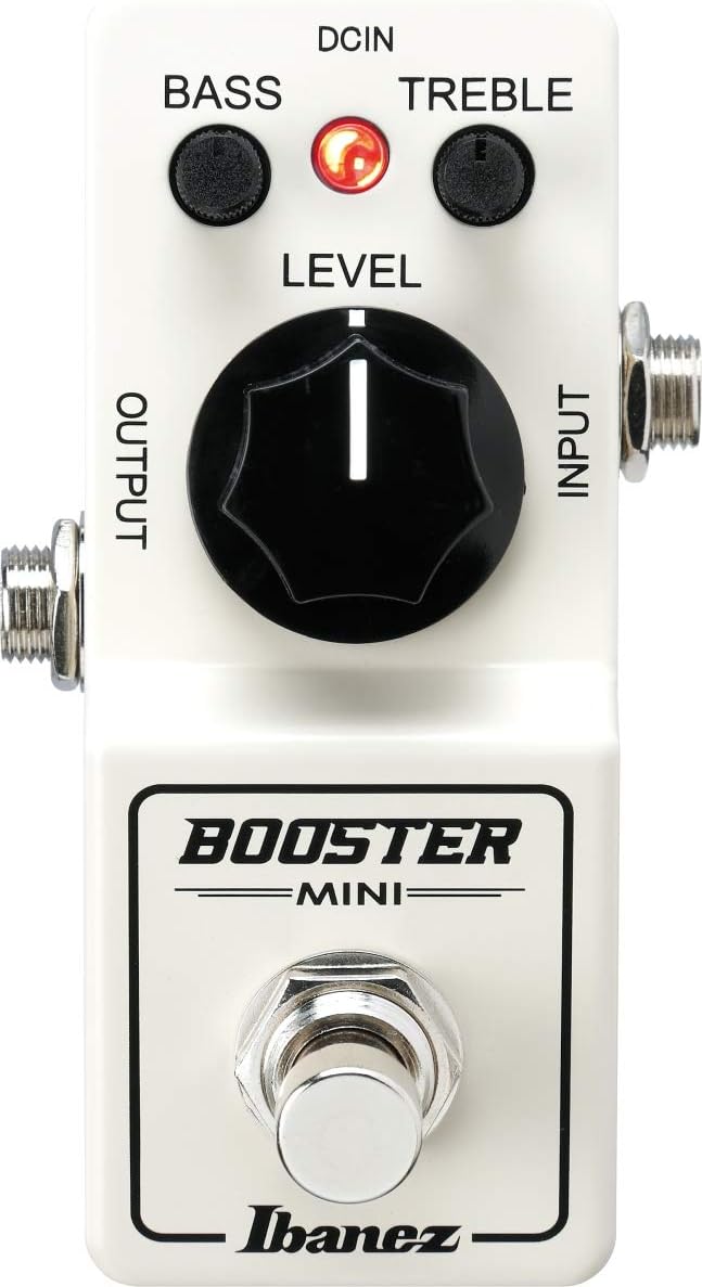 Ibanez BTMINI Booster Pedal - Tru Bypass - White japanisch, japanisch