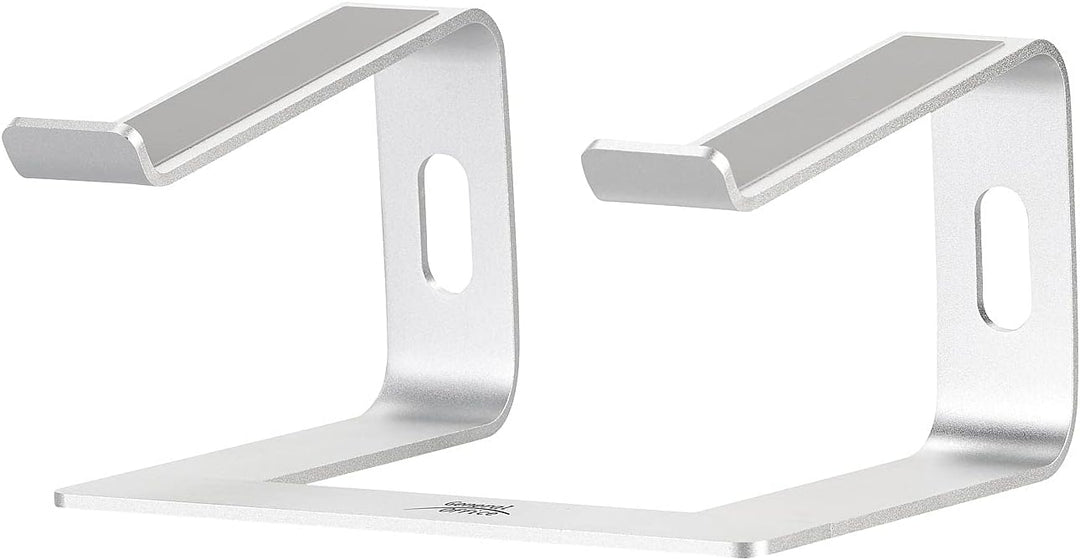 General Office Laptop Stand: Mobiler Alu-Notebook-Ständer für Geräte bis 40 cm (15,8"), Silber (Note