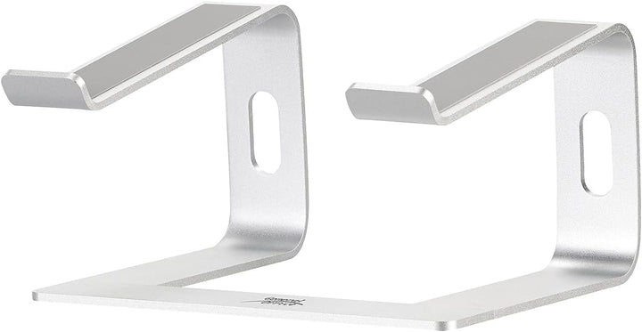 General Office Laptop Stand: Mobiler Alu-Notebook-Ständer für Geräte bis 40 cm (15,8"), Silber (Note