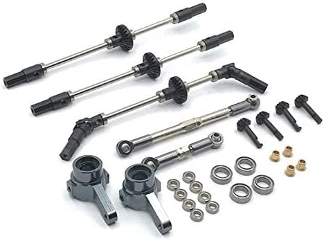 Iegefirm Upgrade der ZahnräDer der StahlzahnradbrüCke für B14 B24 C14 C24 C34 C44 B16 B36 1/16 RC Au