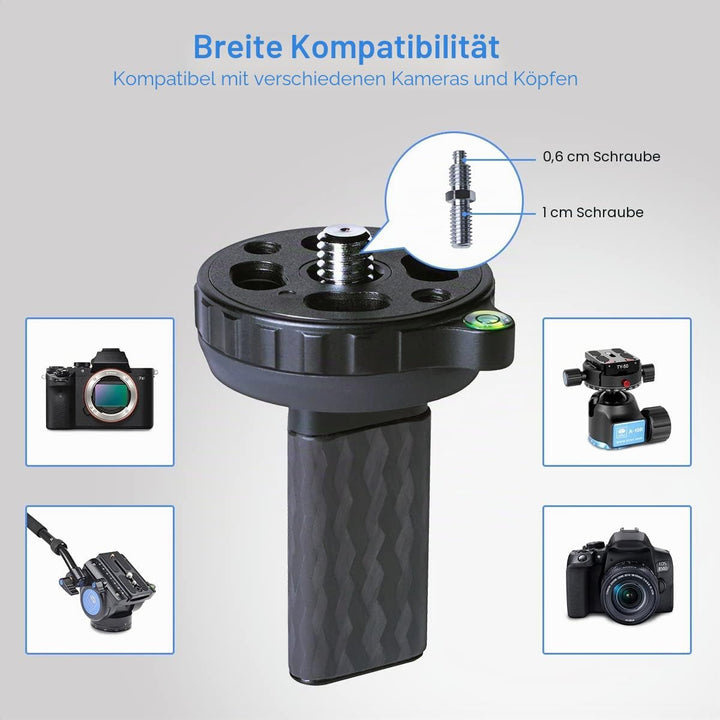 SIRUI ST-Z Kurze Mittelsäule, Kohlefaser-Säule für ST-Stative, Unterwinkelfotografie, Passend für SI