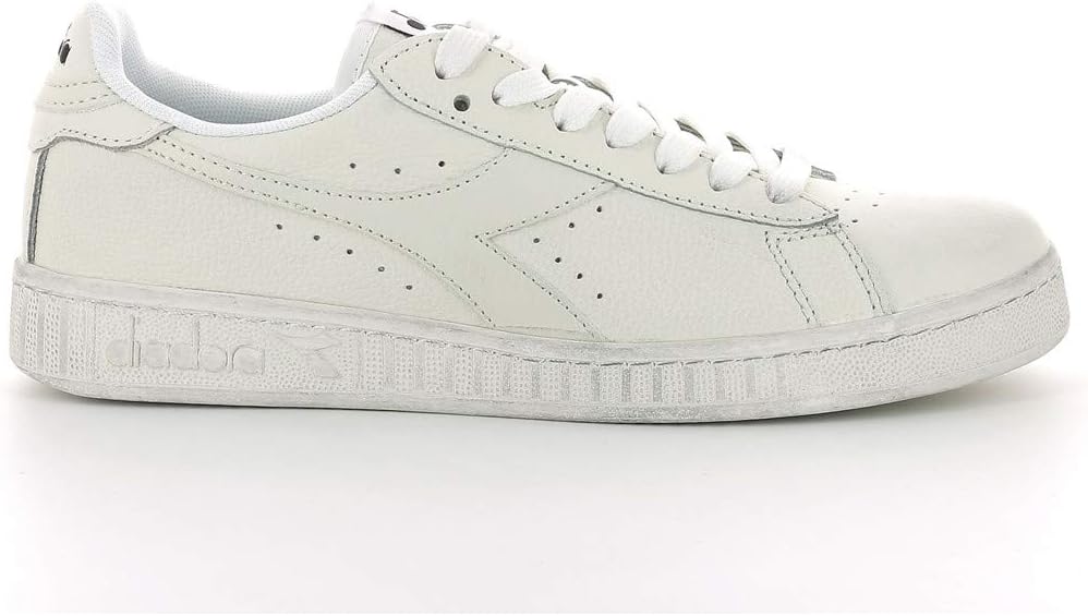 Diadora Unisex Game L Low Waxed Gymnastikschuhe, 36 EU Wei&#xDF; White White C6180