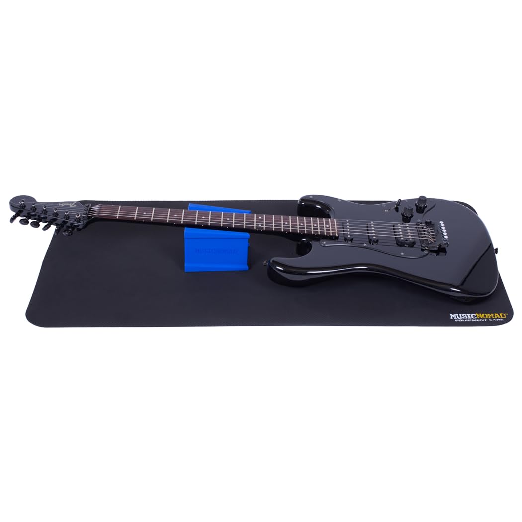MusicNomad MN207 Premium Instrumenten-Arbeitsmatte & Wiege Cube Neck Support Wird unterstützt, Wird