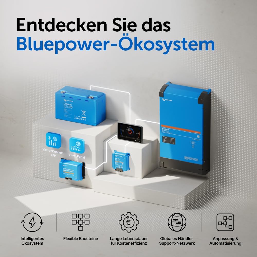 Victron Energy SmartShunt IP65 1000 Ampere Batteriewächter (Bluetooth), 1000 Amp