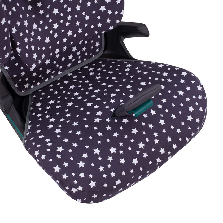 JYOKO Kids Bezug kompatibel mit Britax Romer Kidfix, aus Baumwolle (Romer Kidfix I-Size, Winter Sky)