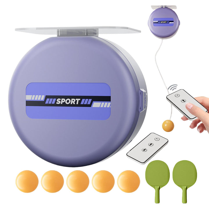 Tischtennis-Trainingsausrüstung, tragbares Tischtennis-Trainer-Set | Elektrisches Trainer-Kit Decken