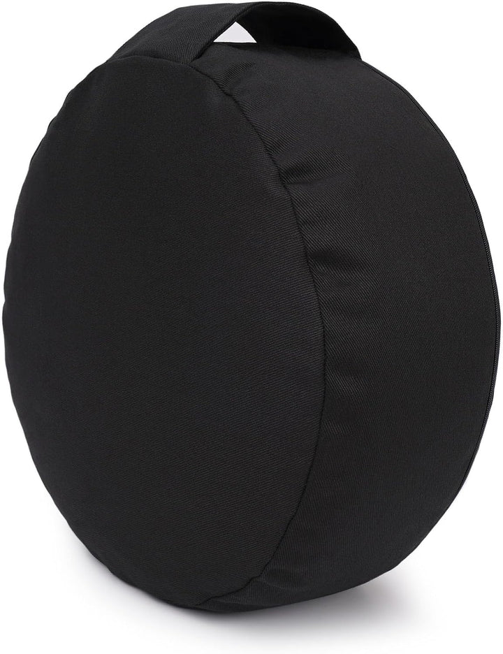 Yogabox Meditationskissen/Yogakissen Rondo Classic Made in Germany Schwarz, Schwarz
