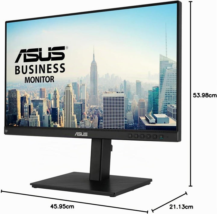 ASUS Business BE24ECSBT - 24 Zoll Full HD Monitor - 16:9 IPS Panel, 1920x1080-10-Punkt Multi-Touch,