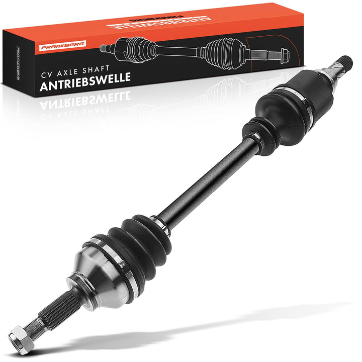 Frankberg Antriebswelle Vorne Links Kompatibel mit Clio III BR0/1 CR0/1 SB SR 1.1L-1.6L 2005-2014 Lo