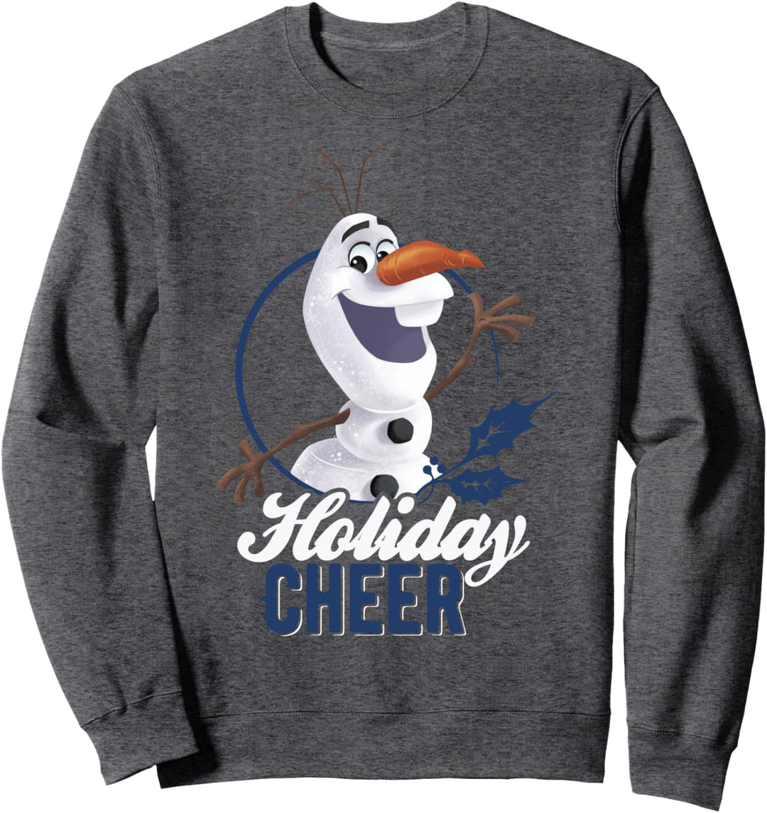 Disney Frozen Olaf Holiday Cheer Circle Portrait Sweatshirt