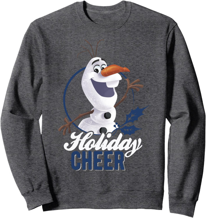 Disney Frozen Olaf Holiday Cheer Circle Portrait Sweatshirt