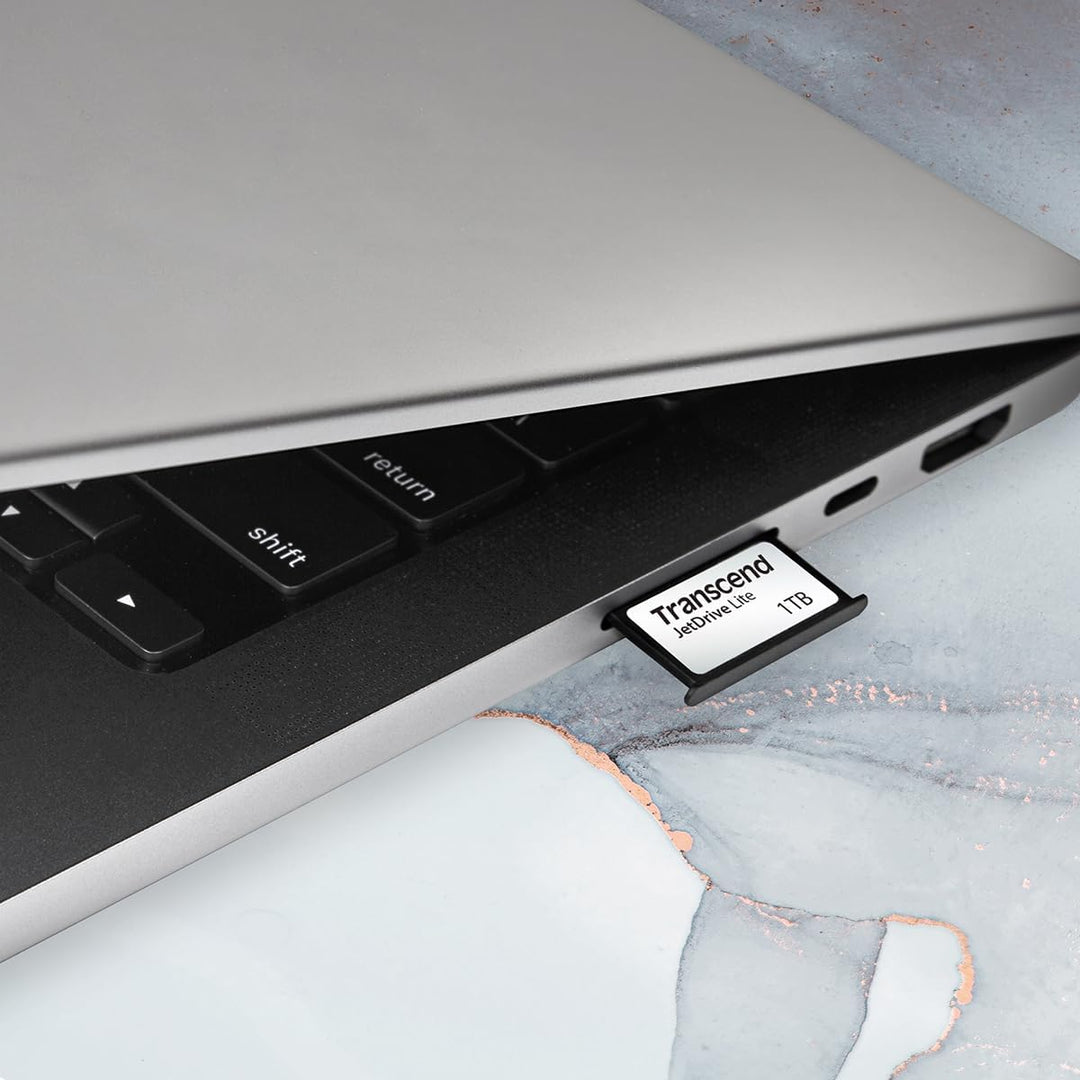 Transcend 256 GB JetDrive Lite extra Speicher-Erweiterungskarte für MacBook Pro 14" & 16" 2021 / Mac