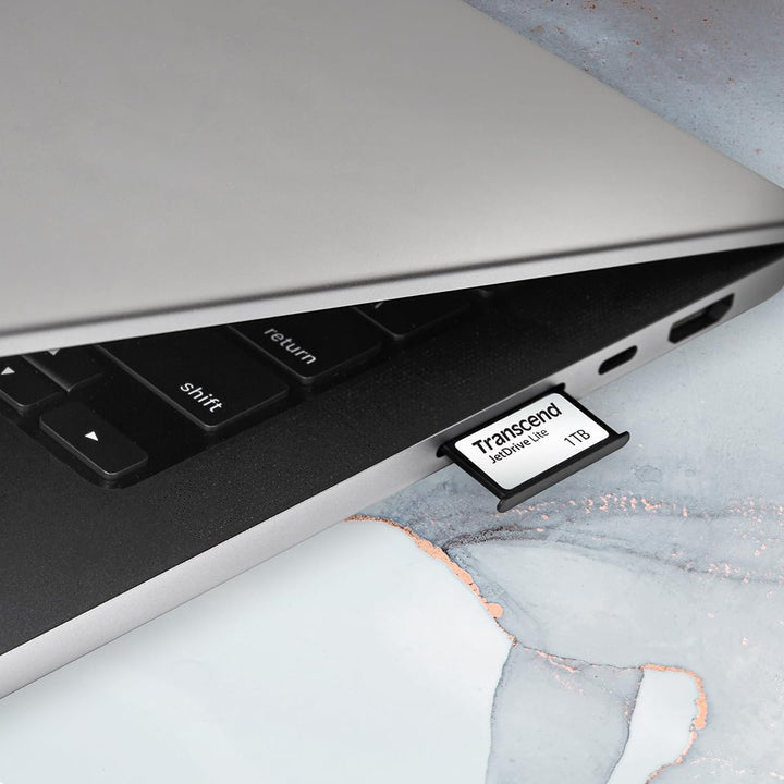 Transcend 256 GB JetDrive Lite extra Speicher-Erweiterungskarte für MacBook Pro 14" & 16" 2021 / Mac