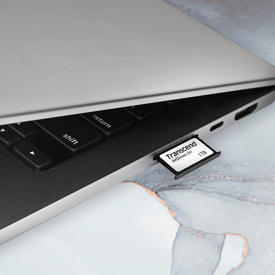 Transcend 256 GB JetDrive Lite extra Speicher-Erweiterungskarte für MacBook Pro 14" & 16" 2021 / Mac