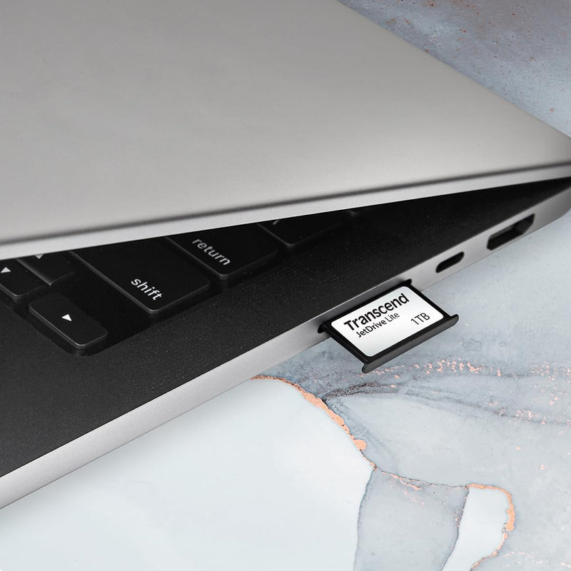 Transcend 256 GB JetDrive Lite extra Speicher-Erweiterungskarte für MacBook Pro 14" & 16" 2021 / Mac