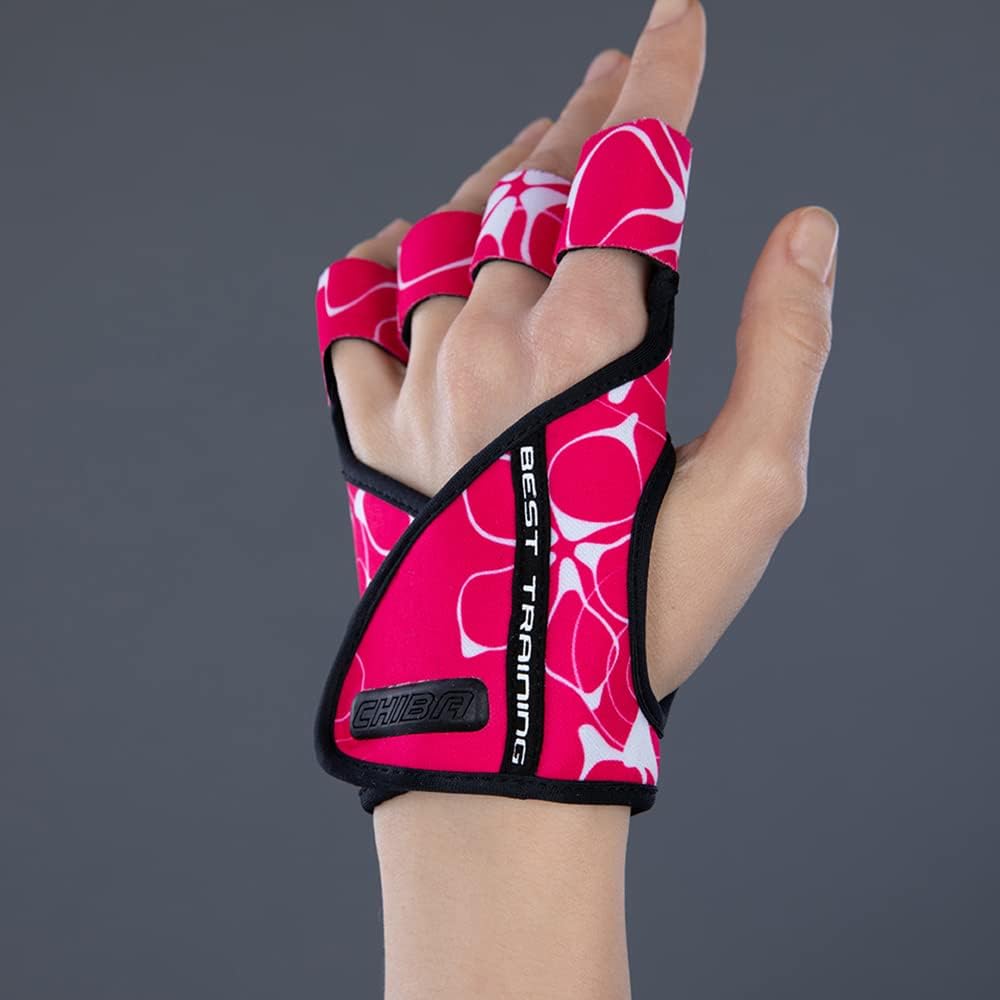 Chiba Damen Handschuh Motivation Glove L pink/Weiss/Schwarz, L pink/Weiss/Schwarz