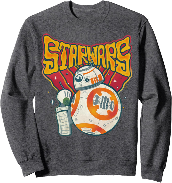 Star Wars The Rise Of Skywalker D-0 And BB-8 Portrait Sweatshirt