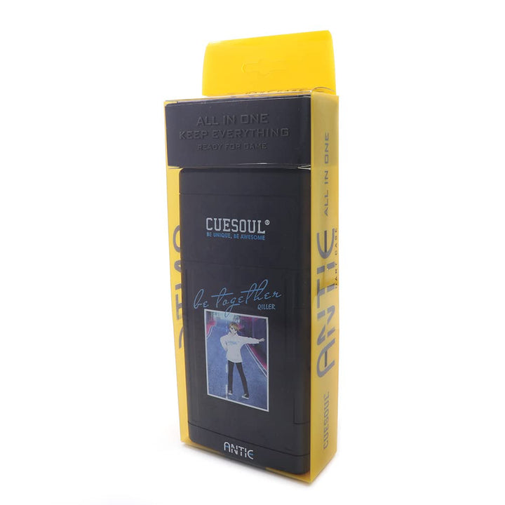 CUESOUL ANTIE Hard Dart Case, Hält 6 Dartpfeile mit Stahlspitze/Softspitze und zusätzliches Zubehör,
