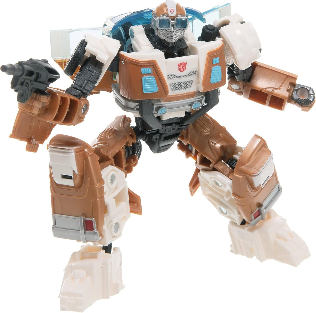 Transformers: Aufstieg der Bestien Deluxe-Klasse Wheeljack Action-Figur, 12,5 cm