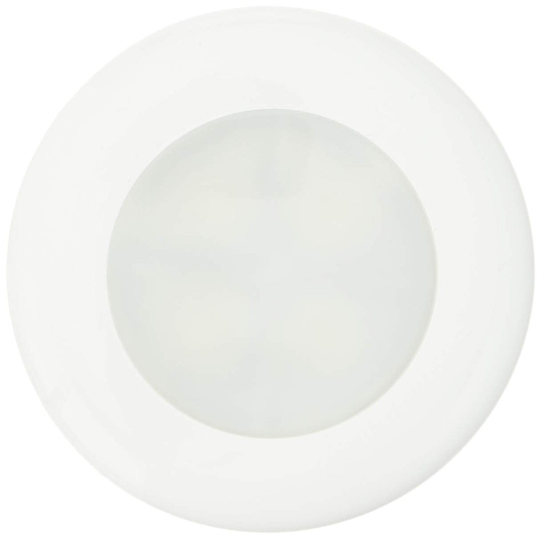 HELLA - Einstiegsleuchte - LED - 24V - rund - LED - Einbau - Lichtscheibenfarbe: weiss - LED-Lichtfa