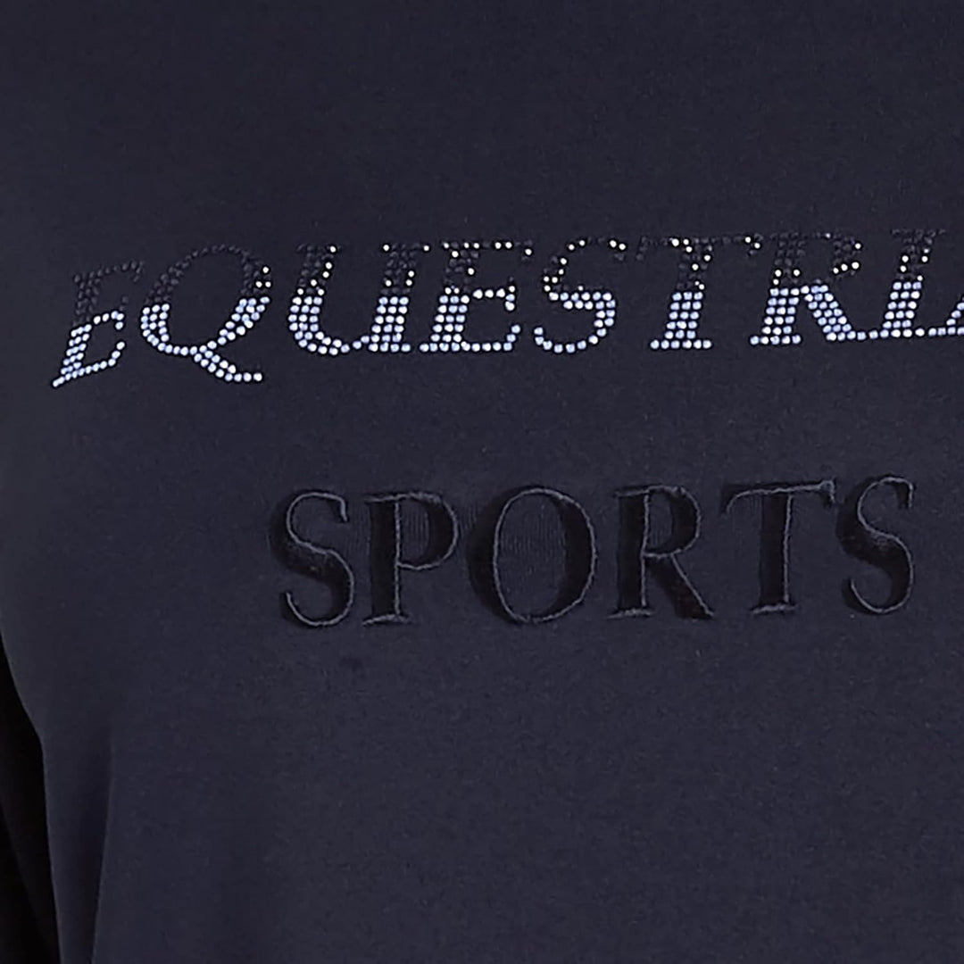 Schockemöhle Sports Damen Funktionsshirt, Damenshirt, Shirt, Rollkragenshirt SCH_Aluna Navy S, Navy