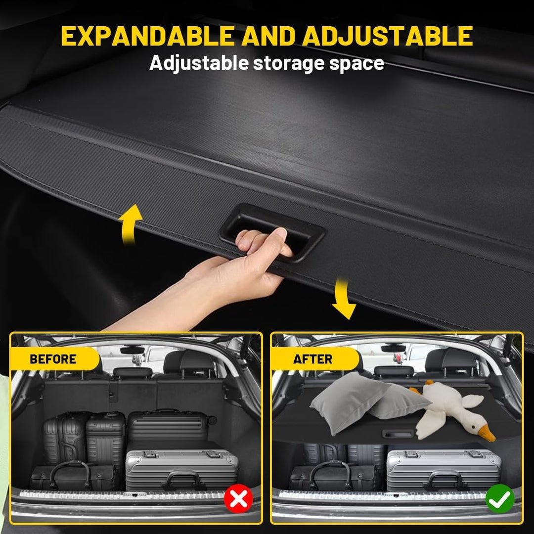 OREALTOOL Laderaumabdeckung Kofferraum Schutz Abdeckung Cargo Cover für Mercedes-Benz GLK 300 2008-2