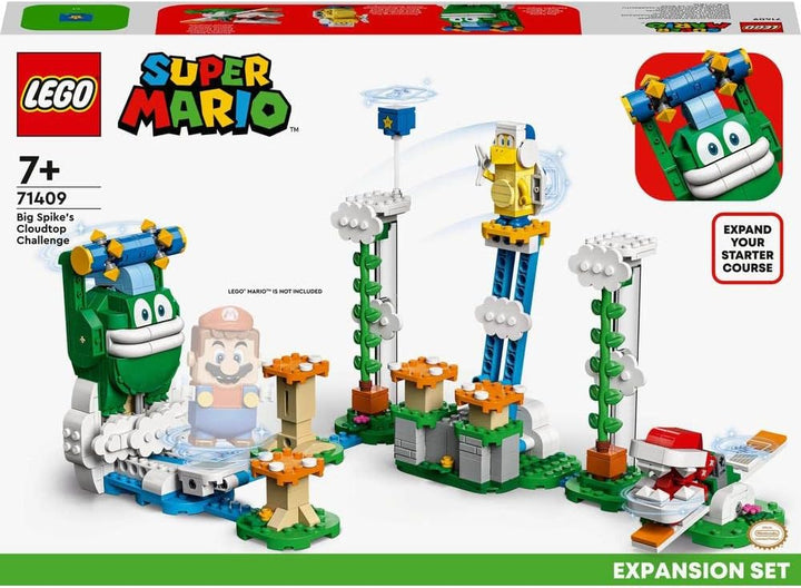 LEGO 71409 Super Mario Maxi-Spikes Wolken-Challenge – Erweiterungsset, Spielzeug Set mit 3 Gegner Fi