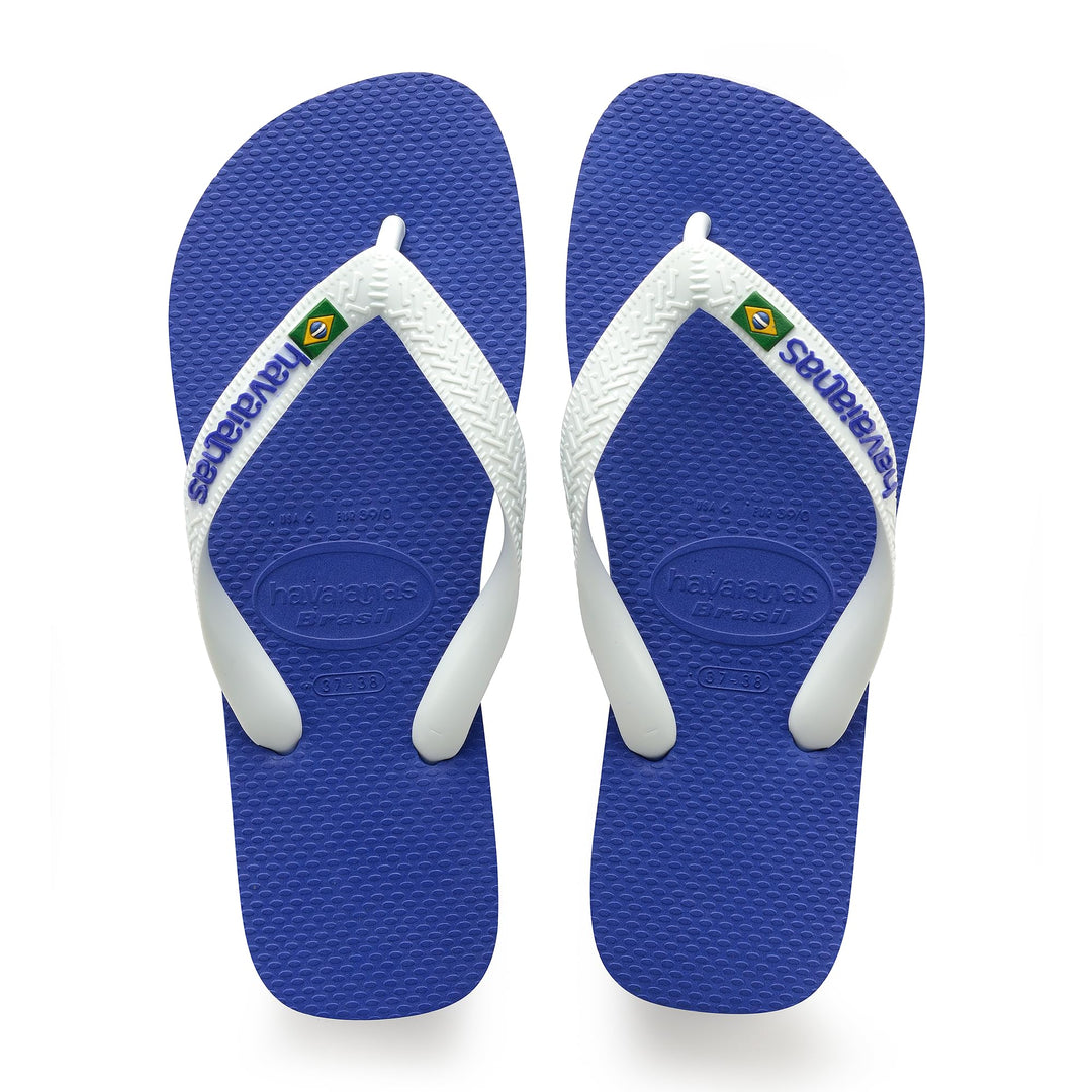 Havaianas - Brasil Logo, ikonische, bequeme und langlebige Badelatschen mit Brasilien- Flagge und ru