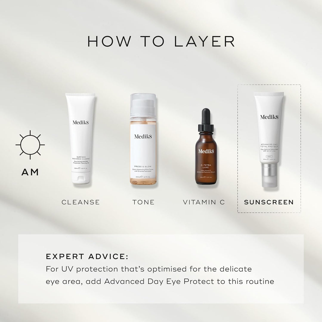 Medik8 Advanced Day Total Perfect Hidratante antienvejecimiento SPF 30 50 ml